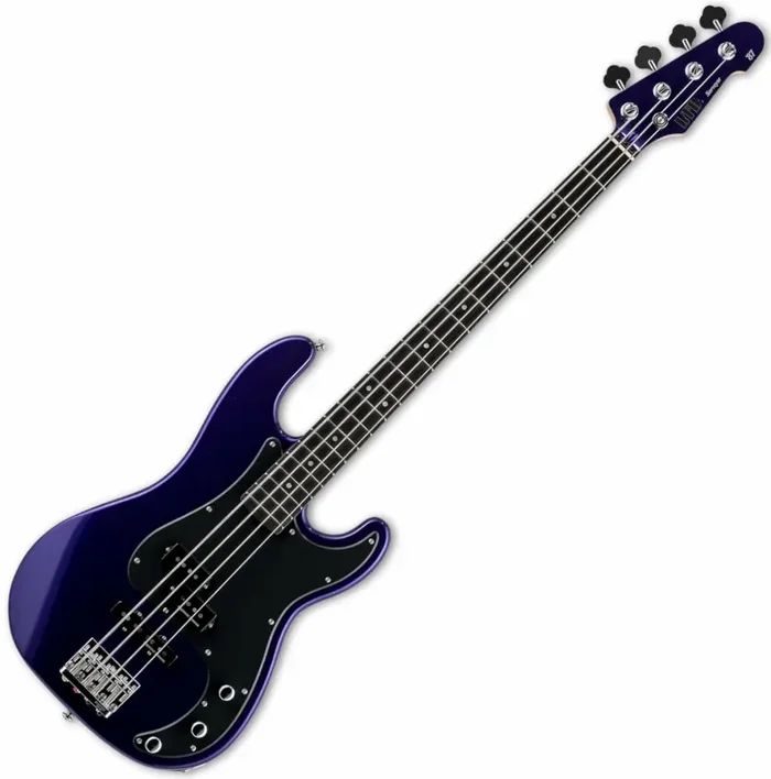 ESP LTD Surveyor ‘87 Dark Metallic Purple Basse électrique