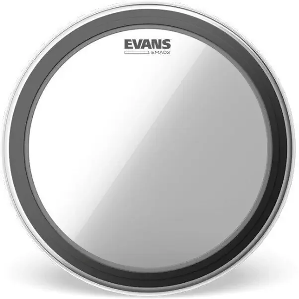 Evans BD18EMAD2 EMAD2 Clear 18″ Peaux de frappe