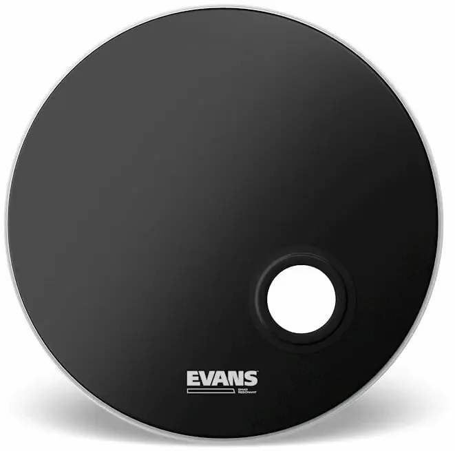 Evans BD18REMAD EMAD Reso 18&Prime; Black Peaux de résonance