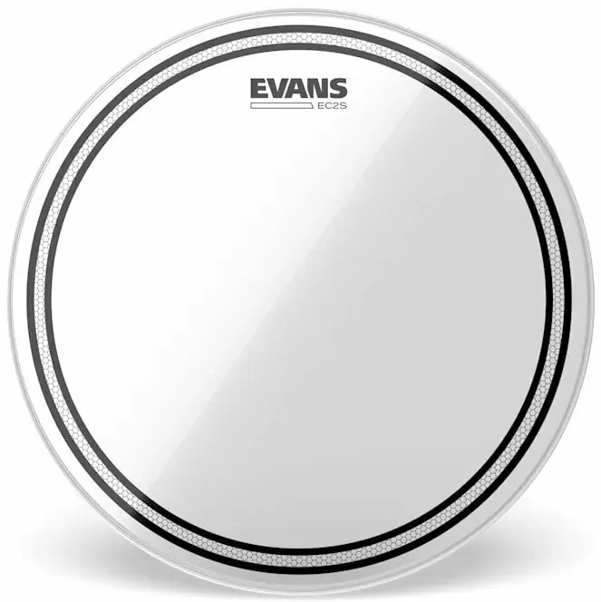 Evans TT16EC2S EC2 Clear 16&Prime; Peaux de frappe
