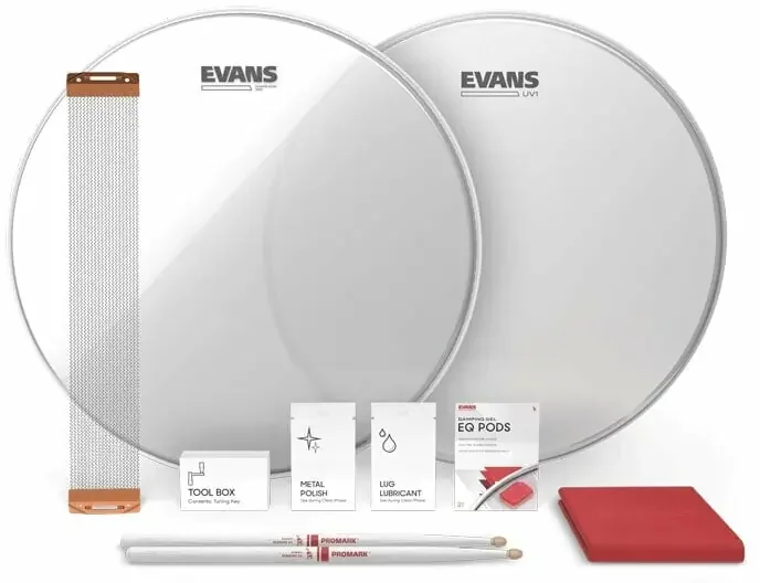 Evans UV1 Snare Tune Up Kit 13″ Peaux de frappe