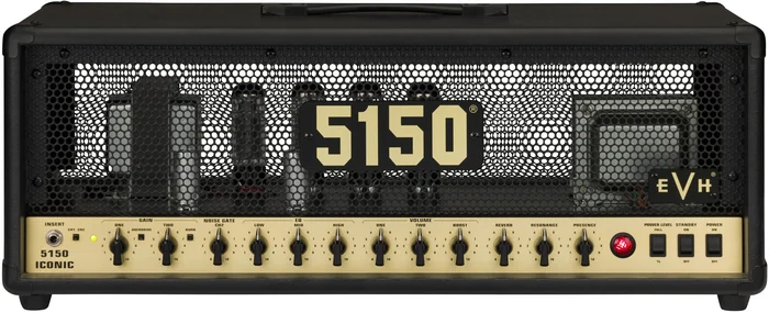 EVH 5150 Iconic Series 80W EL34 Head, Black, 230V Eur