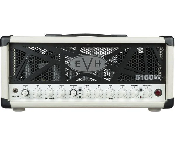 EVH 5150iii 50W 6L6 Head, Ivory, 230V Eur