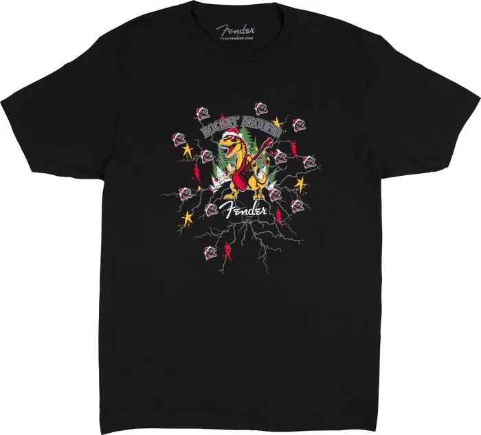 FENDER 2025 Fender Ugly Christmas T-shirt Noir L