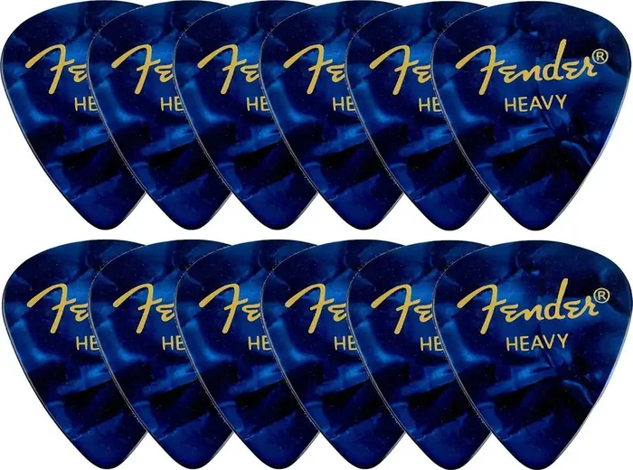 Fender 351 Shape Classic Celluloids 12 Médiators