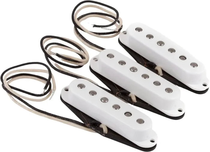 Fender 70th Anniversary ‘54 Stratocaster Pickup Set White Micro guitare