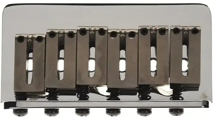 Fender Bridge Assembly American Hardtail Strat ‘86-‘07 Chrome Chevalet de guitare