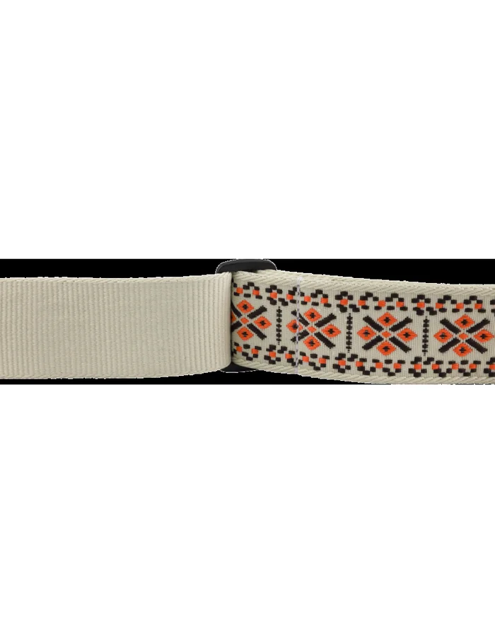 Fender sangle Pasadena woven strap lattice orange – Image 2