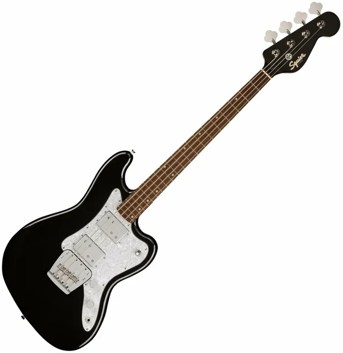 Fender Squier Paranormal Rascal Bass HH Metallic Black Basse électrique