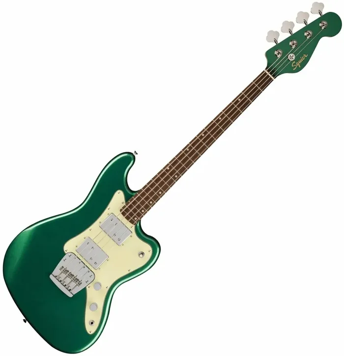 Fender Squier Paranormal Rascal Bass HH Sherwood Green Basse électrique