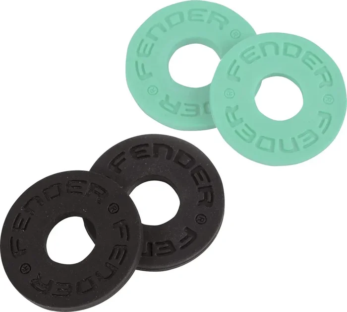 Fender Strap Blocks 4 PK 2 Fermeture de sangle Black/Surf Green