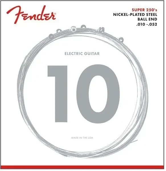 Fender Super 250 10-52 Cordes pour guitares électriques