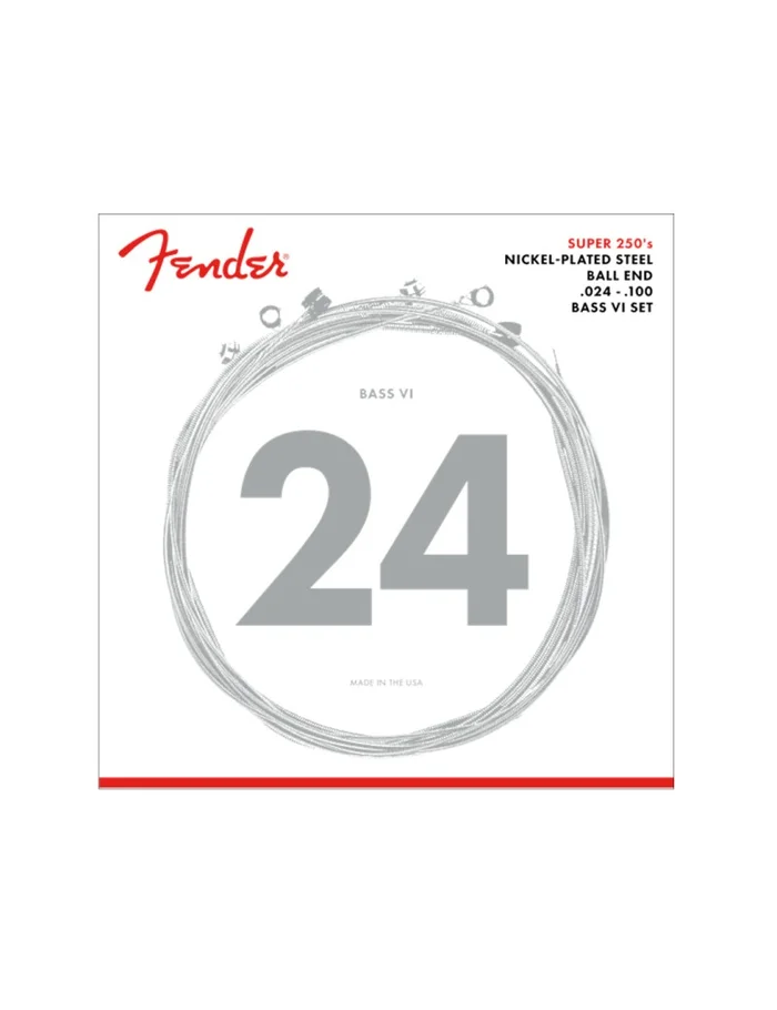 Fender Super 250&rsquo;S Bass VI pour basses 6 cordes 24/100