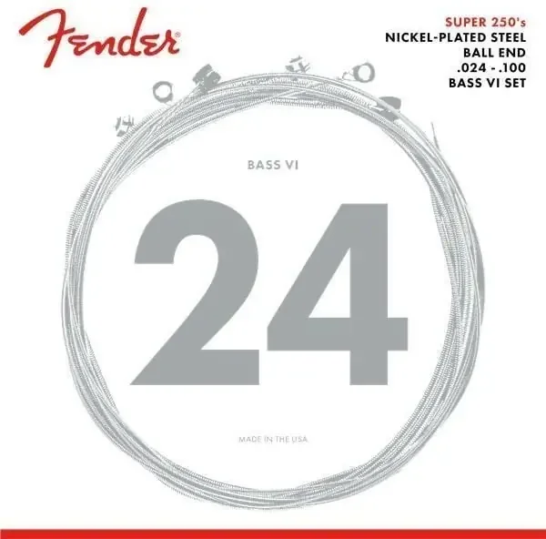 Fender Super 250‘s 24-100 Jeux de 6 cordes basses