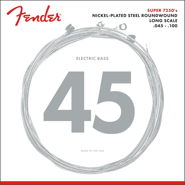 FENDER Super 7250ML Nickel LongScale 45-100
