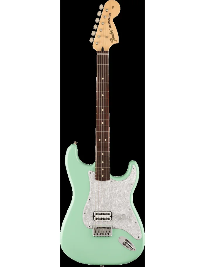 Fender Tom Delonge Stratocaster RW surf green + housse