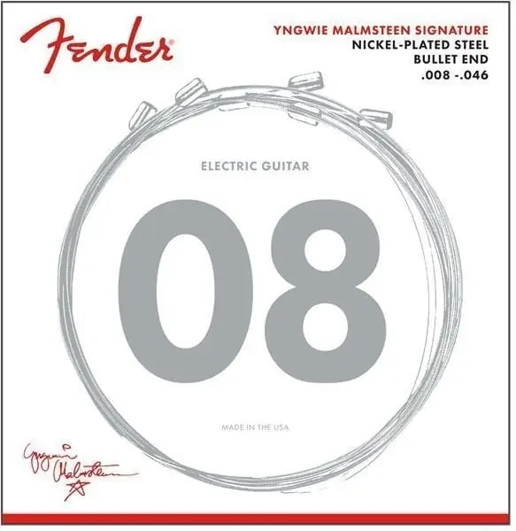 Fender Yngwie Malmsteen 8-46 Cordes pour guitares électriques