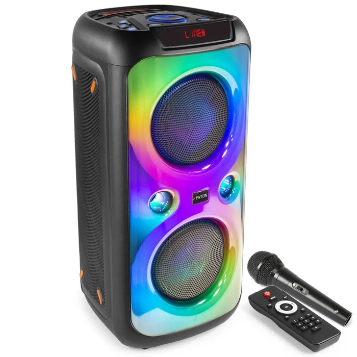 Fenton BoomBox540 – Enceinte Bluetooth Lumineuse avec LED