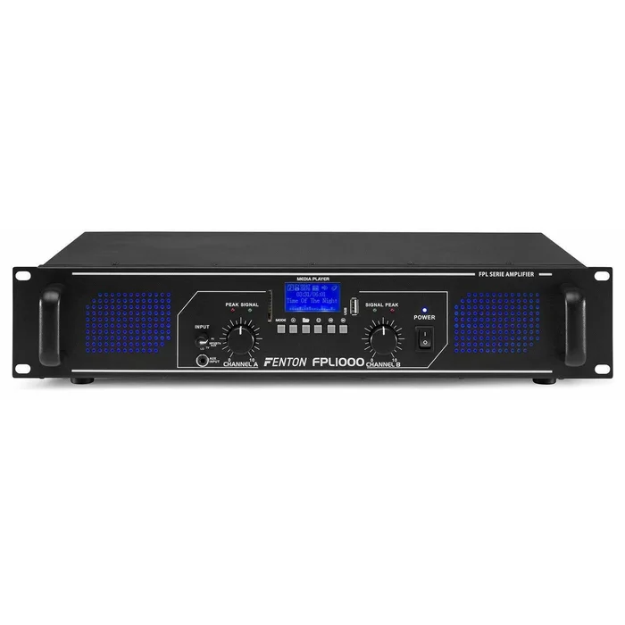 Fenton FPL1000 – Amplificateur Digital, Bluetooth, MP3, USB et SD