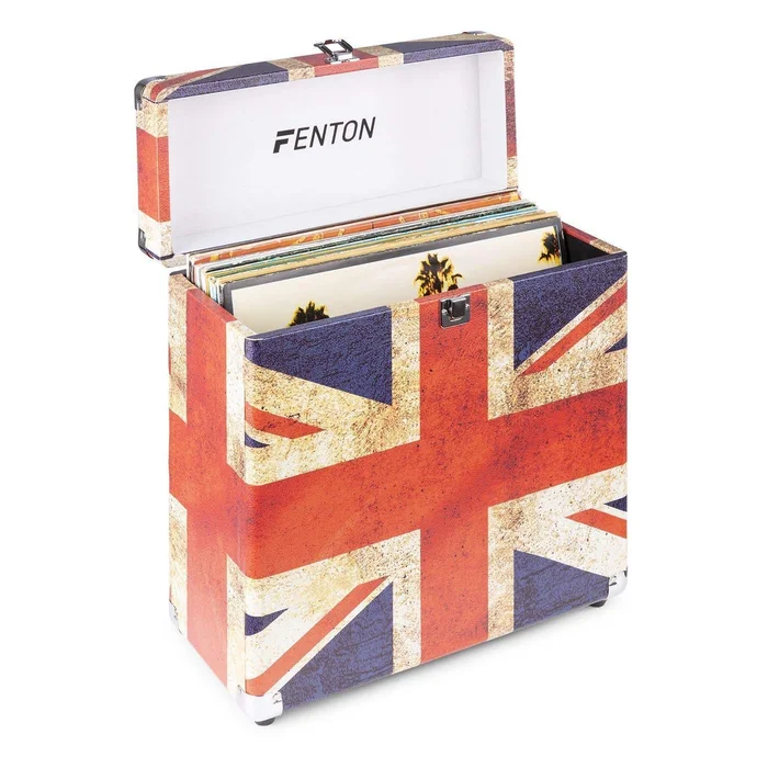 Fenton RC30 – Valise pour Disques Vinyles – Drapeau britannique
