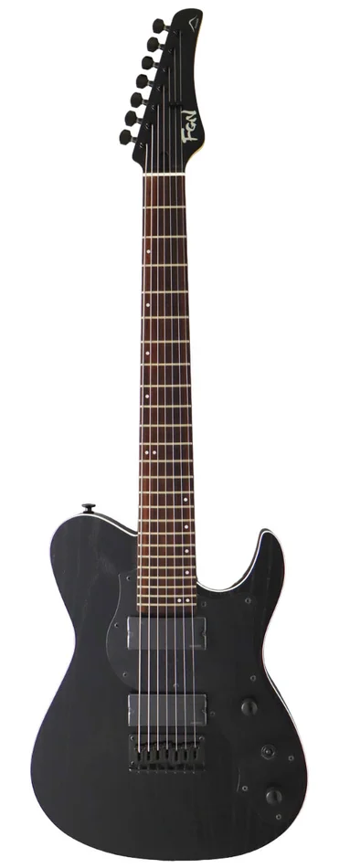FGN GUITARS Iliad JIL73-ash-DE-r/opb Open Pore Black