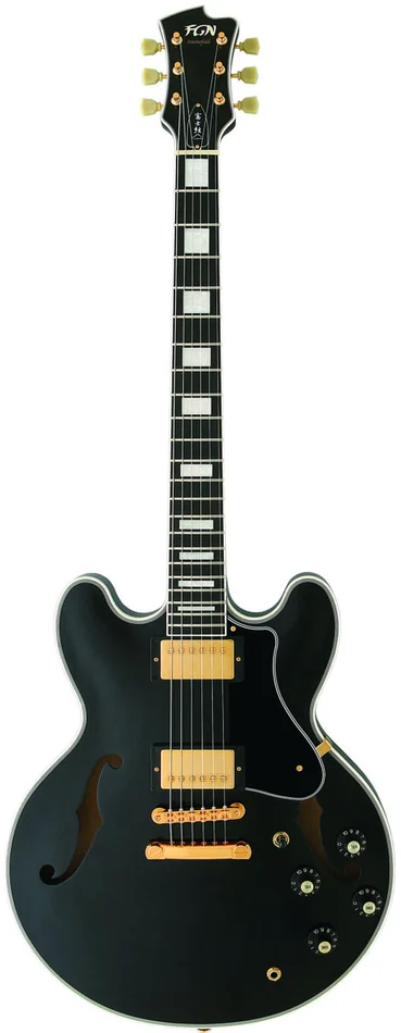 FGN GUITARS Msa-Hp-C/Bk Masterfield Ebo Black