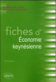 Fiches d&rsquo;Economie keynésienne. Rappels de cours et exercices corrigés