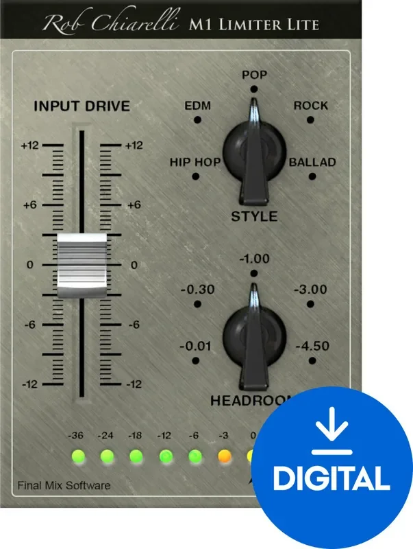 Final Mix Software M1 Limiter Lite III (Produit numérique)