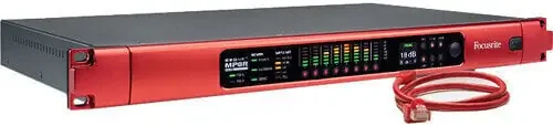 Focusrite RedNet MP8R Interface audio Ethernet
