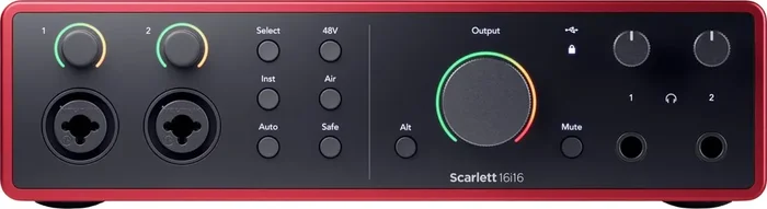 Focusrite Scarlett 16i16 4th Gen Interface audio USB