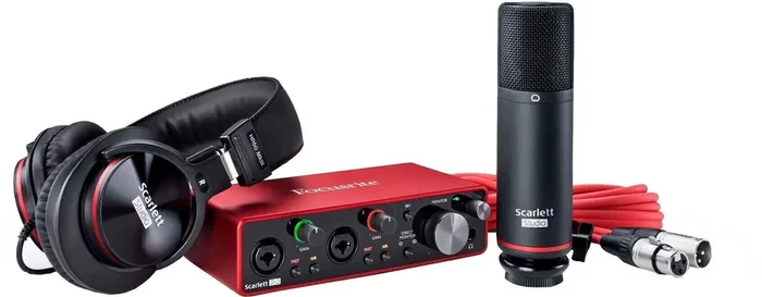 Focusrite Scarlett 2i2 Studio 3rd Generation Interface audio USB