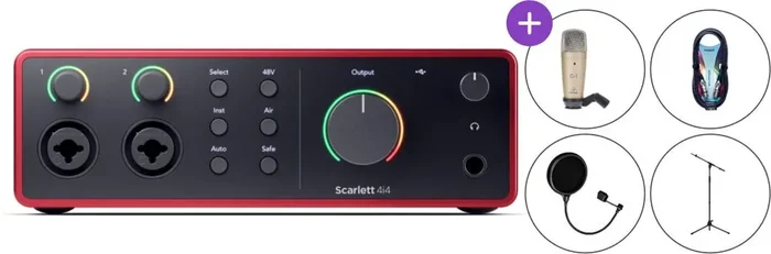 Focusrite Scarlett 4i4-4 Gen SET Interface audio USB