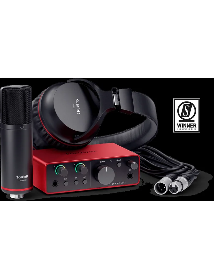 Focusrite Scarlett Solo Studio 4th generation