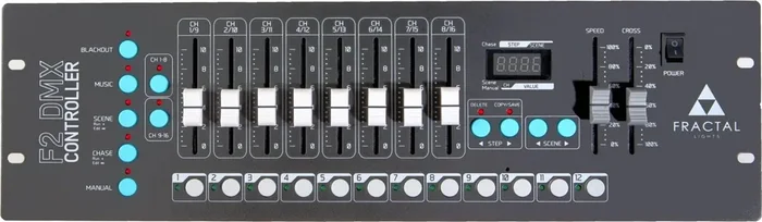 Fractal Lights F2-DMX Pupitre d‘éclairage