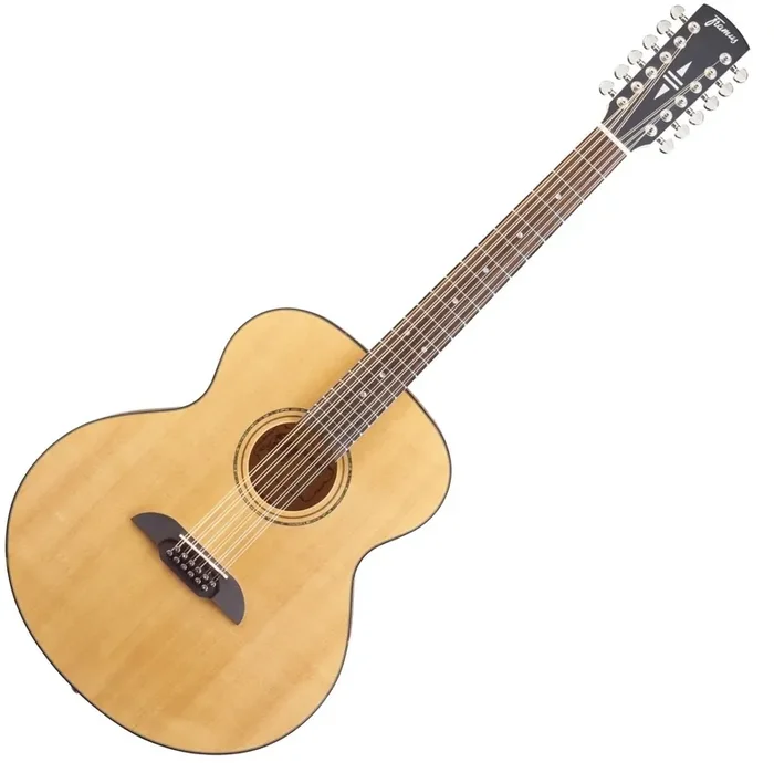 Framus FJ-14-SMV Vintage Transparent Satin Natural Tinted Guitare acoustique12 cordes