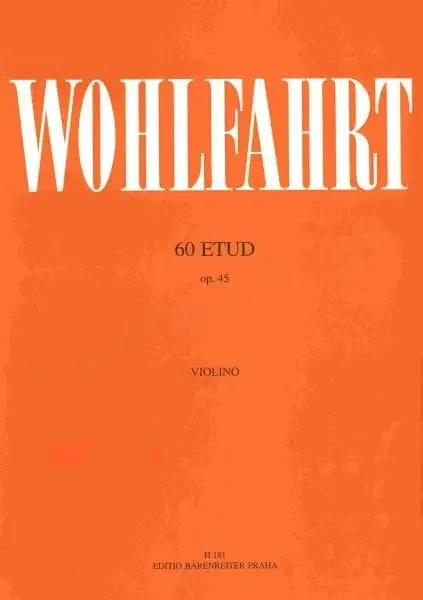 Franz Wohlfahrt 60 etud op. 45 Notes