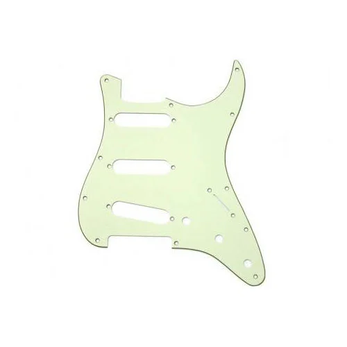 FRED S GUITAR PARTS STRAT STANDARD SSS 11 HOLES US POTS 3 PLY MINT