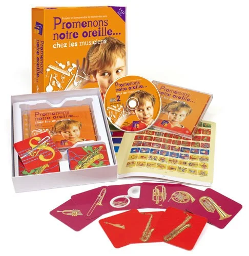 FUZEAU Coffret Promenons Notre Oreille Chez Les Musiciens