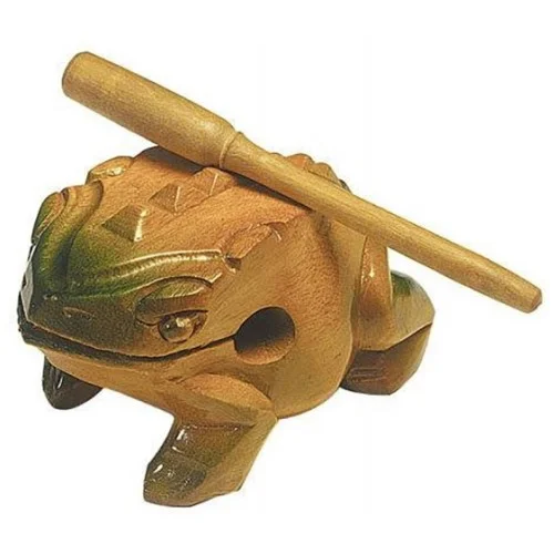 FUZEAU GRENOUILLE GUIRO 10CM SOUS BLISTER