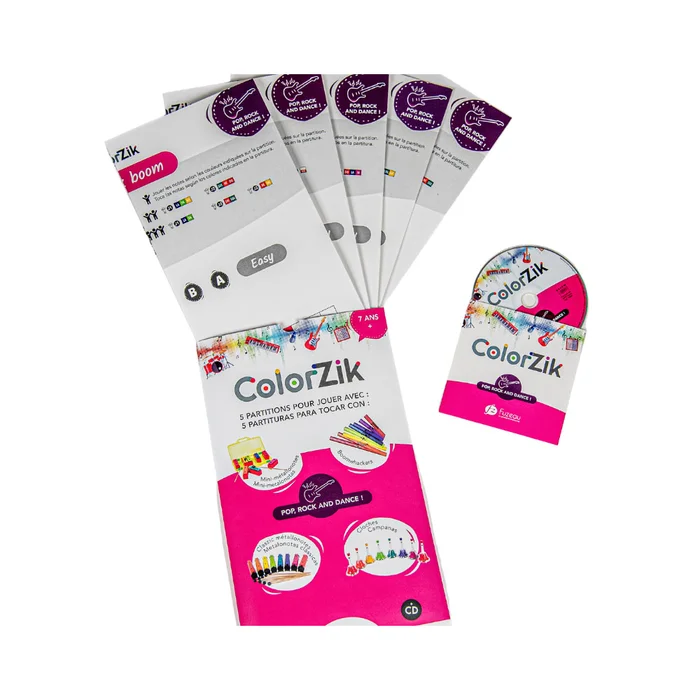 FUZEAU Livret CD Colorzik – Pop Rock Dance