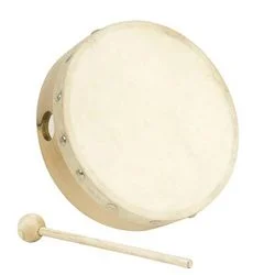 FUZEAU Tambourin Peau Naturelle – 15 CM
