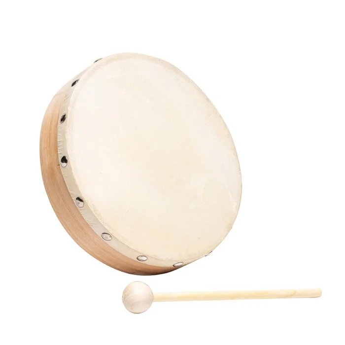 FUZEAU Tambourin Peau Naturelle – 20 CM