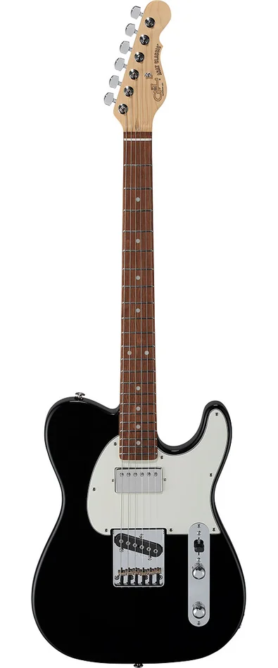 G&L Fullerton Deluxe Asat Classic Bluesboy Jet Black RW