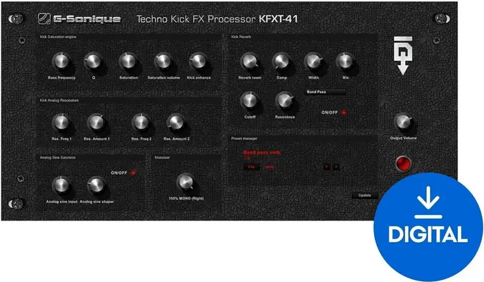 G-Sonique KFXT-41 Techno Kick Processor (Produit numérique)