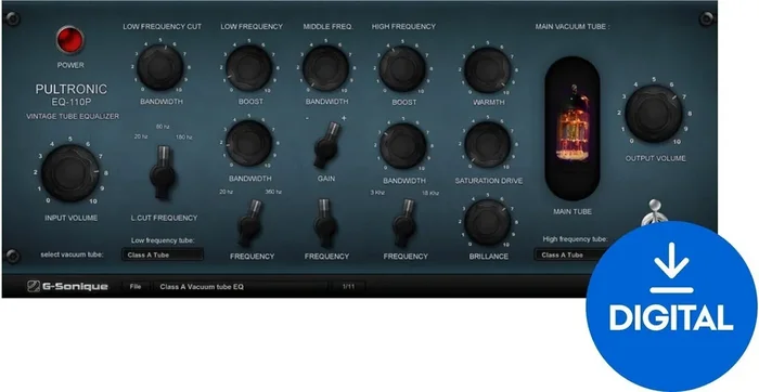 G-Sonique Pultronic EQ-110P (Produit numérique)