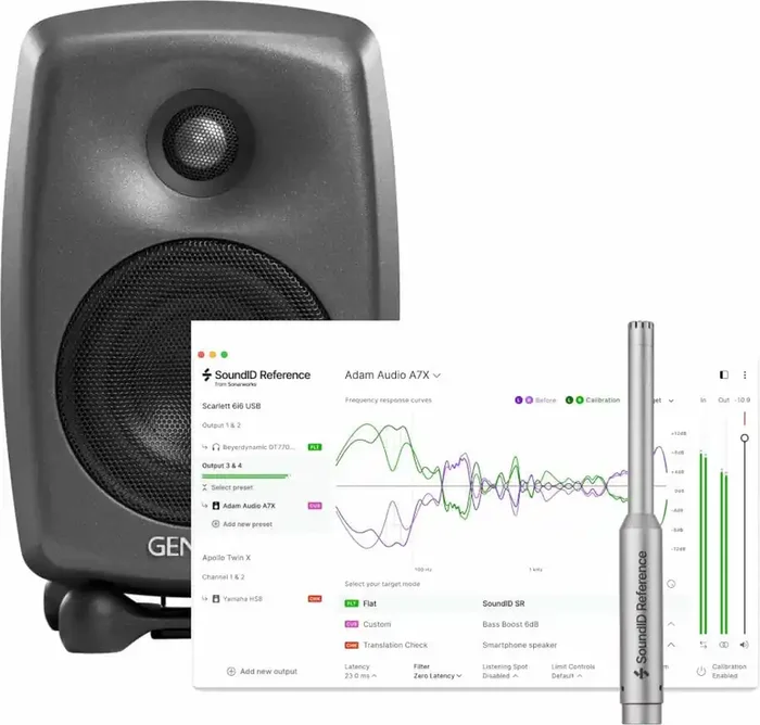Genelec 8020DPM SET Moniteur de studio actif 2 pcs