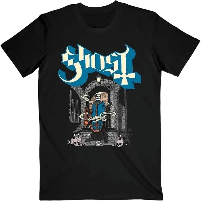 Ghost T-shirt Incense Unisex Black L