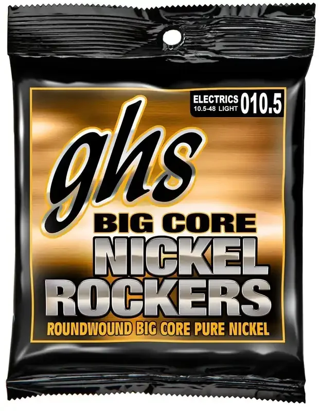 GHS Big Core Nickel Rockers 10,5-48 Cordes pour guitares électriques