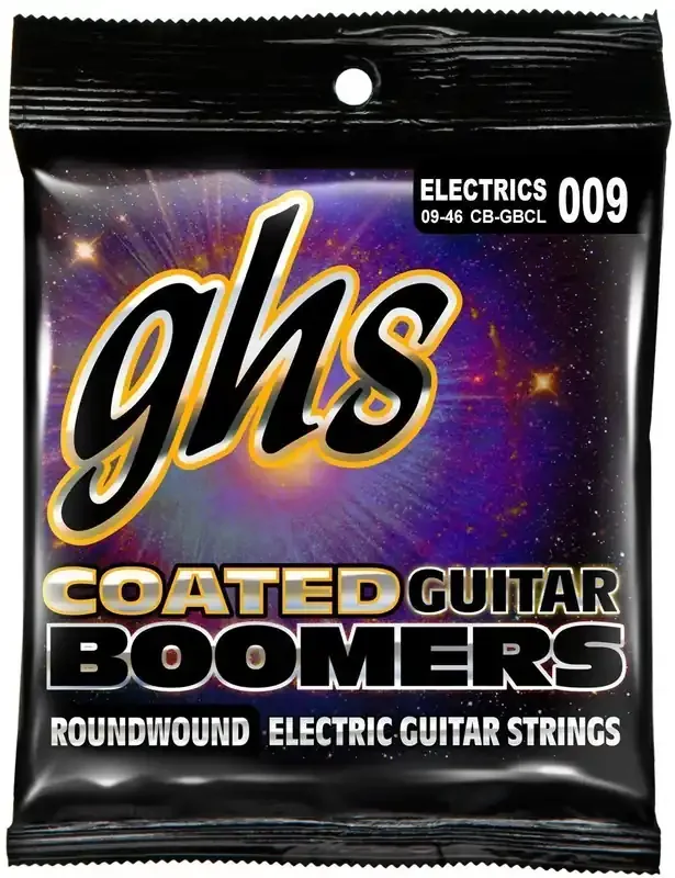 GHS Coated Boomers 9-46 Cordes pour guitares électriques