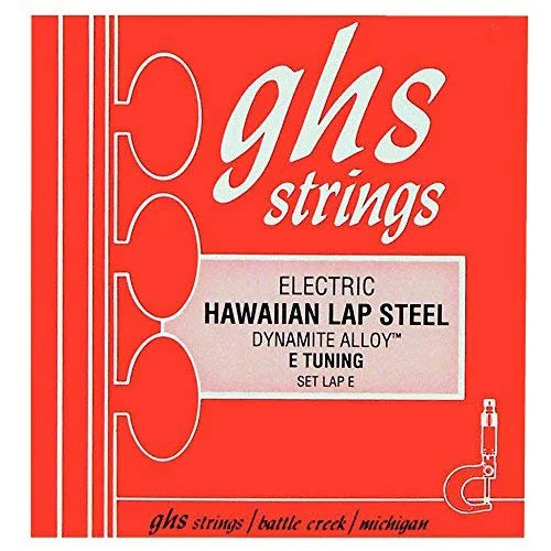 GHS Hawaiian Lap Steel Dynamite Alloy 13-56